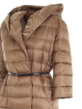 Load image into Gallery viewer, MAX MARA Women's Novef Brown Reversible Padded Long Coat MSRP $1495