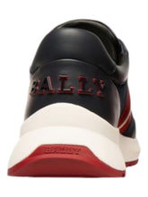 Load image into Gallery viewer, Bally Daryn-T 6300449 Men's Black Mesh & Leather Sneakers MSRP $630
