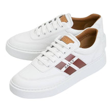 Load image into Gallery viewer, Bally Coby 6240536 Men's White Lamb Leather Sneakers Size 11.5 MSRP $560