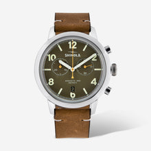 Load image into Gallery viewer, NEW SHINOLA Detroit Men's The Traveler S0120250985 2 Eye Chronograph Watch $850