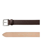 Load image into Gallery viewer, Bally Carl 6308799 Ebano 30mm Grained Leather Belt EU 120/US 47 MSRP $350