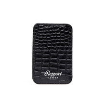 Load image into Gallery viewer, Rapport London Director's Range Leather Magic Wallet in Black - D339
