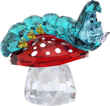 Load image into Gallery viewer, Swarovski Crystal Alice in Wonderland Caterpillar Figurine 5670225