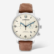 Load image into Gallery viewer, Wenger Swiss Army Men's 01.1743.111 Urban Metro Chronograph Beige Dial Watch 44 mm MSRP $320
