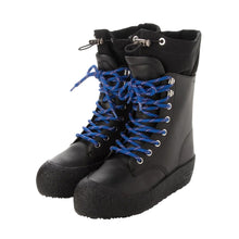 Load image into Gallery viewer, Bally Candace 6228426 Women's Black Shearling-Lined Leather Boot MSRP $760