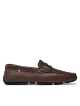 Load image into Gallery viewer, Bally Pavel 6234455 Men's Coffee Bovine Grained Leather Loafer MSRP $550