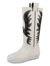 Load image into Gallery viewer, Bally Chambery 6302936 Women's White Leather Knee-High Boot MSRP $1350