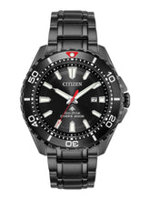 Load image into Gallery viewer, Citizen BN0195-54E Men's Promaster Dive Eco-Drive Black Dial 45 mm MSRP $450