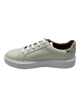 Load image into Gallery viewer, Bally Clorys 6234065 Women's White/Roccia Leather Sneakers MSRP $560
