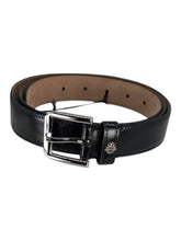 Load image into Gallery viewer, Bally Carl 6310620 Black Plain Leather Belt EU 110/US 44 MSRP $495