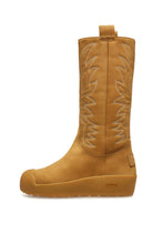 Load image into Gallery viewer, Bally Montana Women's 6302965 Brown Leather Knee-High Boots MSRP $1350