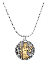 Load image into Gallery viewer, Konstantino Sagittarius Carved Zodiac Pendant with Diamond and Chain MEKJ630-109 MSRP$1775