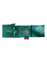 Load image into Gallery viewer, Baccarat 2810802 Ladies Louxor Twill Silk Green Band MSRP $170