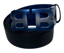 Load image into Gallery viewer, Bally 6303771 Men's Gradient Mirror Buckle Adjustable Reversible Belt EU 120/US 47 MSRP $510
