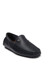 Load image into Gallery viewer, Bally Wander Men's 6220102 Navy Blue Pebbled Grained Loafers MSRP $620