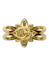 Load image into Gallery viewer, Gucci Flora 18K Yellow Gold and Diamond Ring YBC796241001012 Size 6 MSRP $5950