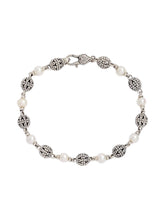 Load image into Gallery viewer, Konstantino Kleos Sterling Silver and Pearl Bracelet BMK4433-122 MSRP $430