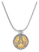 Load image into Gallery viewer, Konstantino Gemini Carved Zodiac with Diamond and Chain MEKJ625-109 MSRP $2105