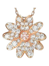 Load image into Gallery viewer, Swarovski Eternal 5540973 Flower Pendant Rose Gold Tone Necklace MSRP $129