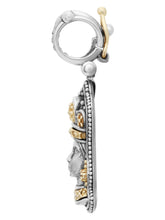 Load image into Gallery viewer, Konstantino Dome Silver,18k Gold Corundum Pendant & Chain MEKJ739-538 MSRP $860