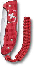 Load image into Gallery viewer, Victorinox Hunter Pro Red Alox Pocket Knife with Lanyard & Lock Blade 0.9415.20