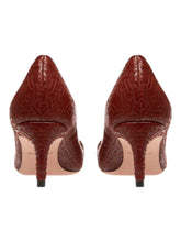 Load image into Gallery viewer, Bally Daika 6239464 Ladies Heritage Red Leather Pumps MSRP $620