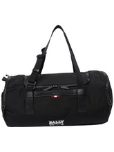 Load image into Gallery viewer, Bally On The Go Duffle 6235480 Black Logo Bag MSRP $760