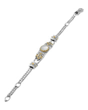 Load image into Gallery viewer, Konstantino Sterling Silver 18K Yellow Gold & Multi-Gemstone Bracelet BKJ700-630 MSRP $1300