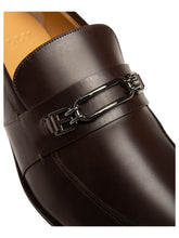 Load image into Gallery viewer, Bally Wesper 6234504 Men's Coffee Leather Horsebit Loafers MSRP $850