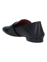 Load image into Gallery viewer, Bally Janelle 6213099 Women's Black Calf Leather Loafers MSRP $767