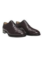 Load image into Gallery viewer, Bally Selby-L 6305323 Men's Ebano Oxford Leather Shoes MSRP $1250