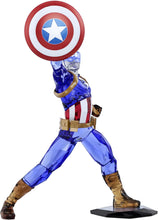 Load image into Gallery viewer, Swarovski Crystal Marvel Captain America Figurine 5676135