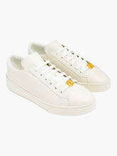 Load image into Gallery viewer, Bally Ryver 6304573 Men's White Leather Sneakers MSRP $685