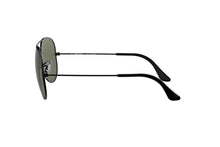 Load image into Gallery viewer, Ray-Ban RB3025 002/58 Polished Black Aviator G-15 Green Polarized 58-14