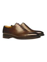 Load image into Gallery viewer, Bally Sadhy 6310725 Men's Chocolate Leather Oxford Shoes MSRP $1380