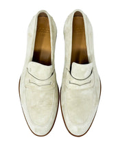 Load image into Gallery viewer, Bally Webb 6303295 Men's Fossil Calf Suede Leather Penny Loafers MSRP $770