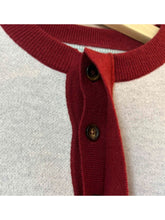 Load image into Gallery viewer, Bally 6302921 Men's St Moritz Cashmere Silver Birch Sweater MSRP $2093