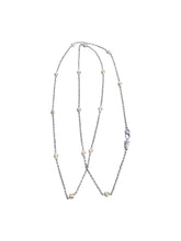 Load image into Gallery viewer, Konstantino Silver & 18K Gold Flower 36" Necklace KOMK4712-130-36 15U MSRP $1720