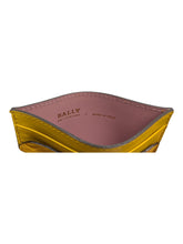 Load image into Gallery viewer, Bally Tigi 6213681 Kodak Calf Embossed Leather Card Holder Wallet MSRP $240
