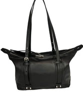 Load image into Gallery viewer, Bally Moonrise Boston 6208530 Ladies Black Leather Handbag MSRP $1420