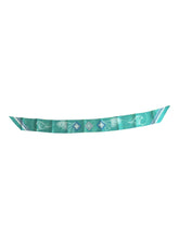 Load image into Gallery viewer, Baccarat 2810802 Ladies Louxor Twill Silk Green Band MSRP $170