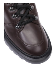 Load image into Gallery viewer, Bally Valiant 6239429 Women's Ebano Calf Plain Leather Boots MSRP $860