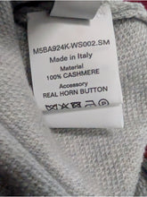 Load image into Gallery viewer, Bally 6302921 Men's St Moritz Cashmere Silver Birch Sweater MSRP $2093