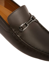 Load image into Gallery viewer, Bally Pinter Ebano Leather Driving Loafers Size 14 MSRP $720