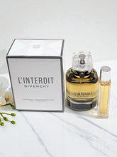 Load image into Gallery viewer, L'interdit by Givenchy 80 ml + 12.5 ml Eau de Parfum Travel Spray for Women MSRP $140