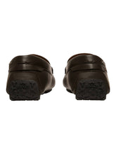 Load image into Gallery viewer, Bally Pinter Ebano Leather Driving Loafers Size 14 MSRP $720