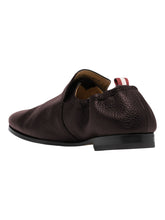 Load image into Gallery viewer, Bally Planker 6237971 Men's Coffee Calf Grained Leather Loafers MSRP $835