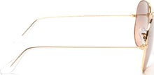 Load image into Gallery viewer, Ray-Ban RB3025 001/3E Polished Gold Aviator Gradient Silver Pink 58-14