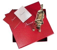 Load image into Gallery viewer, Baccarat 2811251 Zodiac Crystal Gold Dog 2018 Figurine MSRP$ 390