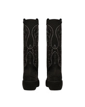 Load image into Gallery viewer, Bally Montana 6302966 Women's Black Leather Knee-High Boots MSRP $1350